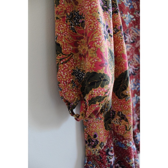 Matilda Jane Mixed Pattern Boho DressLarge Preowned - Picture 8 of 10